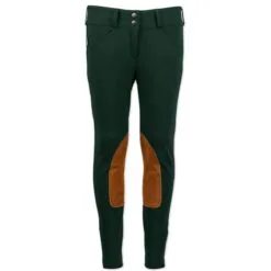 The Tailored Sportsman Girl's Trophy Hunter Breech-Front Zip -AU Equestrian Supplies Sales 2023 16943 blackforestgreen front