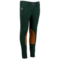 The Tailored Sportsman Girl's Trophy Hunter Breech-Front Zip -AU Equestrian Supplies Sales 2023 16943 blackforestgreen right