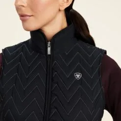 Ariat Ashley Insulated Vest -AU Equestrian Supplies Sales 2023 20705 black 4