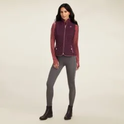 Ariat Ashley Insulated Vest -AU Equestrian Supplies Sales 2023 20705 mulberrybrown 1