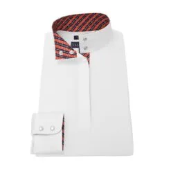 Essex Classics Talent Yarn Long Sleeve Show Shirt -AU Equestrian Supplies Sales 2023 21096orangespursstars