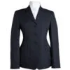 RJ Classics Girl’s Hampton Blue Label Show Coat -AU Equestrian Supplies Sales 2023 21126 navyherringbone silo