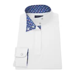 Essex Classics Girls Talent Yarn Long Sleeve Show Shirt -AU Equestrian Supplies Sales 2023 21622 snowcone