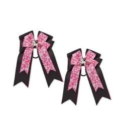 Belle & Bow Equestrian Girl's Show Bows -AU Equestrian Supplies Sales 2023 22162 pinkbelles 26712