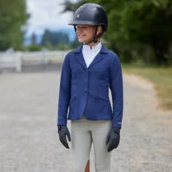 Kerrits Kids Competitors Koat -AU Equestrian Supplies Sales 2023 22895 navy l1