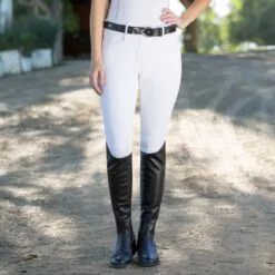 Hadley Mid-Rise Breeches By SmartPak - Full Seat - Clearance! -AU Equestrian Supplies Sales 2023 24690 white model