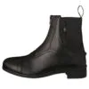 Saxon Syntovia Kids Zip Paddock Boot -AU Equestrian Supplies Sales 2023 24881 24882 black outside