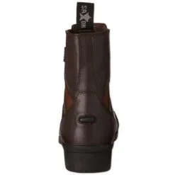 Saxon Syntovia Kids Zip Paddock Boot 23 Saxon Syntovia Kids Zip Paddock Boot -AU Equestrian Supplies Sales 2023 24881 24882 brown back