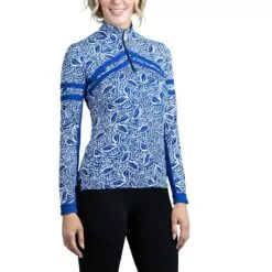 Kastel Signature 1/4 Zip Sun Shirt - Clearance! 21 Kastel Signature 1/4 Zip Sun Shirt - Clearance! -AU Equestrian Supplies Sales 2023 25122 blueleaves 1