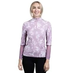 Kastel Signature 1/4 Zip Sun Shirt - Clearance! 19 Kastel Signature 1/4 Zip Sun Shirt - Clearance! -AU Equestrian Supplies Sales 2023 25122 lilacfloral 1