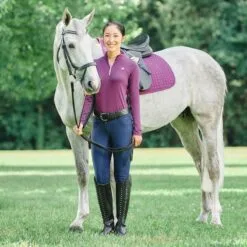 Hadley Mid-Rise Breeches By SmartPak - Full Seat - Clearance! -AU Equestrian Supplies Sales 2023 25903 sugarplumnavy 24690 navy 32356 whorse 0429