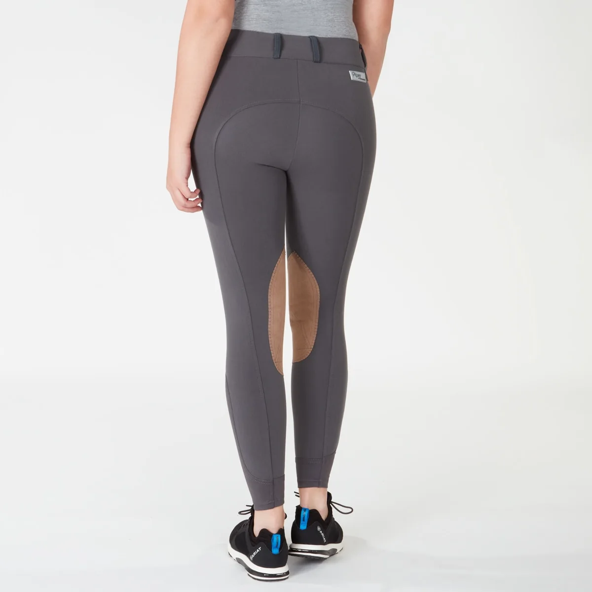 Piper Tan Patch Low-Rise Side Zip Breeches By SmartPak 4 Piper Tan Patch Low-Rise Side Zip Breeches By SmartPak - Image 2