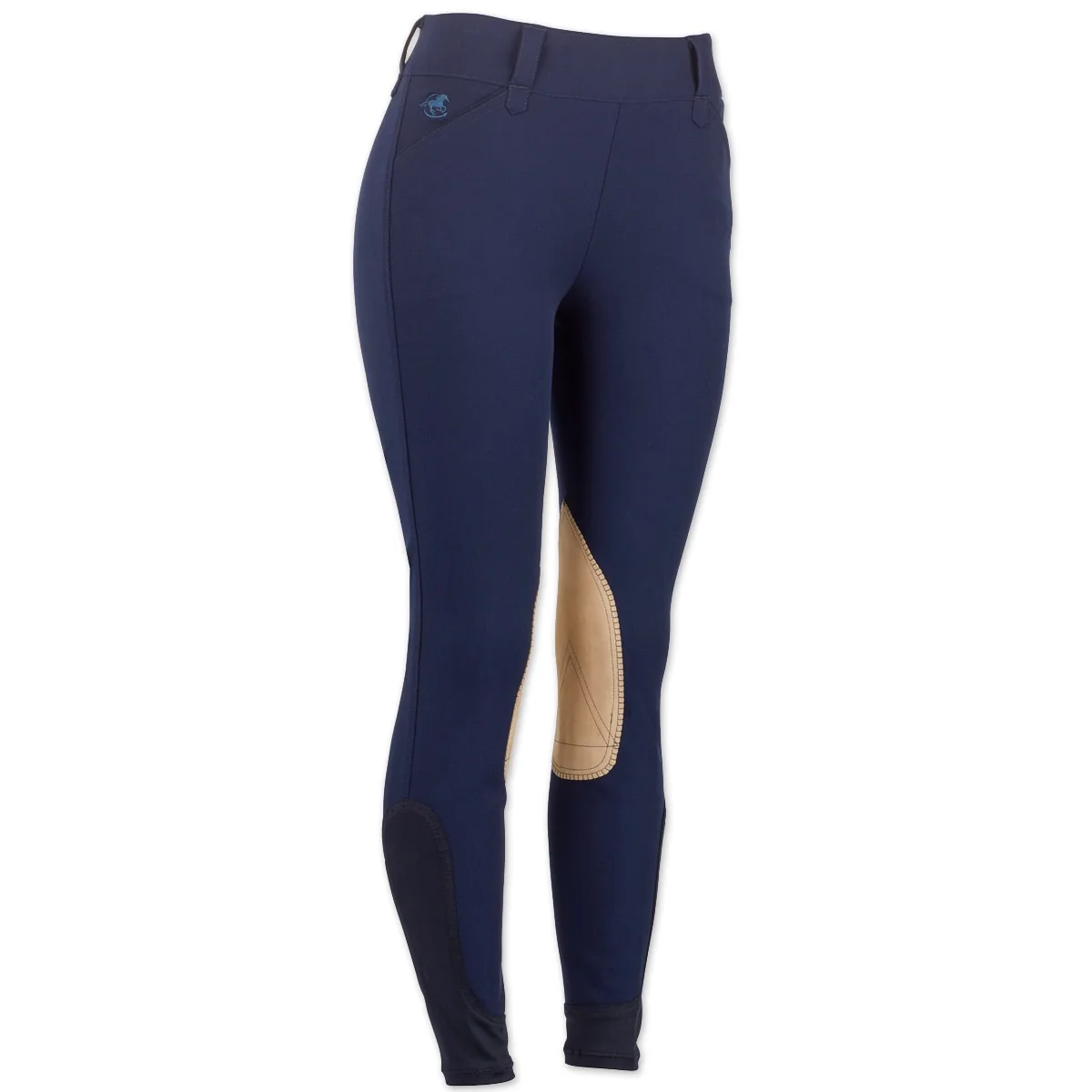 Piper Tan Patch Low-Rise Side Zip Breeches By SmartPak 7 Piper Tan Patch Low-Rise Side Zip Breeches By SmartPak - Image 5