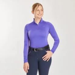 Piper SmartCore™ Long Sleeve ¼ Zip Sun Shirt- Clearance! -AU Equestrian Supplies Sales 2023 29332 darkiris 1