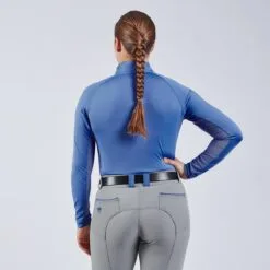 Piper SmartCore™ Long Sleeve ¼ Zip Sun Shirt- Clearance! -AU Equestrian Supplies Sales 2023 29332 darkperiwinkle 2
