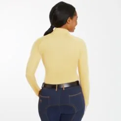 Piper SmartCore™ Long Sleeve ¼ Zip Sun Shirt- Clearance! -AU Equestrian Supplies Sales 2023 29332 lemonyellow 4316