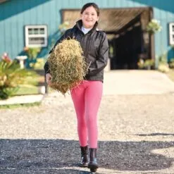 Piper Kids Extended Silicone Grip Tights - Clearance! -AU Equestrian Supplies Sales 2023 2 rifeb 35136 34990 blackdarkrose print 3806