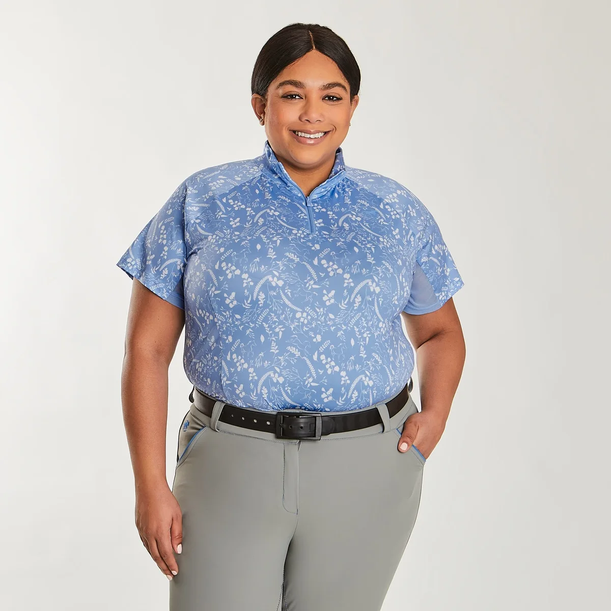 Piper SmartCore™ Short Sleeve ¼ Zip Sun Shirt- Clearance! 9 Piper SmartCore™ Short Sleeve ¼ Zip Sun Shirt- Clearance! - Image 7