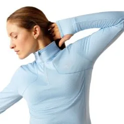 Ariat Gridwork 1/4 Zip Baselayer -AU Equestrian Supplies Sales 2023 32207 cotedazure 5