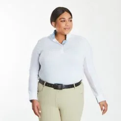 Hadley Performance Long Sleeve Show Shirt - Clearance! -AU Equestrian Supplies Sales 2023 33033 bitsstirrups 25203