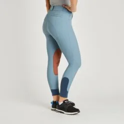 Hadley High-Rise Breeches By SmartPak - Knee Patch - Clearance! -AU Equestrian Supplies Sales 2023 33067 slateblue 3