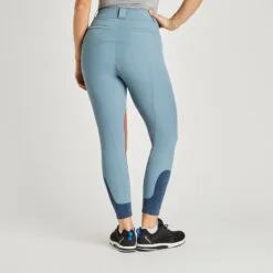 Hadley High-Rise Breeches By SmartPak - Knee Patch - Clearance! -AU Equestrian Supplies Sales 2023 33067 slateblue 4