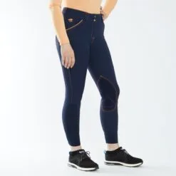 Piper Evolution Mid-rise Breeches By SmartPak - Knee Patch - Clearance! -AU Equestrian Supplies Sales 2023 33430 navymelon 18069