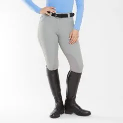 Piper Evolution Mid-rise Breeches By SmartPak - Knee Patch - Clearance! -AU Equestrian Supplies Sales 2023 33430 warmgreydarkperiwinkle 16834