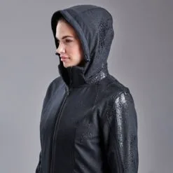 Hadley Waterproof Winter Insulated Jacket By SmartPak -AU Equestrian Supplies Sales 2023 33434 black waterdrops onfigure 8348