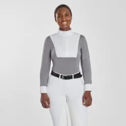 Hadley Performance Bib Front Long Sleeve Show Shirt By SmartPak