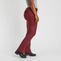 Piper Fusion Boot Cut Breech By SmartPak- Knee Patch - Clearance! -AU Equestrian Supplies Sales 2023 34032 merlot 3