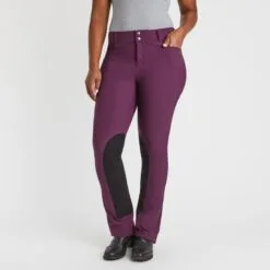 Kerrits Dynamic™ Extended Knee Patch Bootcut - Clearance! -AU Equestrian Supplies Sales 2023 34056 raisin 2