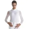 EGO7 Rita Longsleeve Show Shirt -AU Equestrian Supplies Sales 2023 34353 white 1