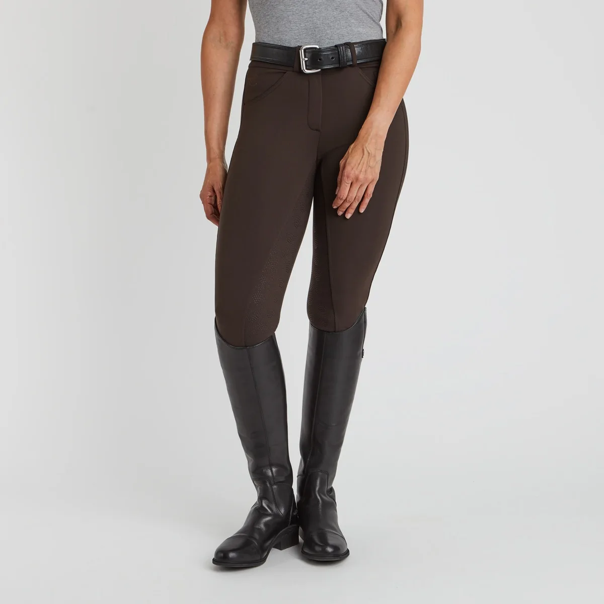 Piper Knit Mid-Rise Breeches By SmartPak - Full Seat - Clearance! 3 Piper Knit Mid-Rise Breeches By SmartPak - Full Seat - Clearance!