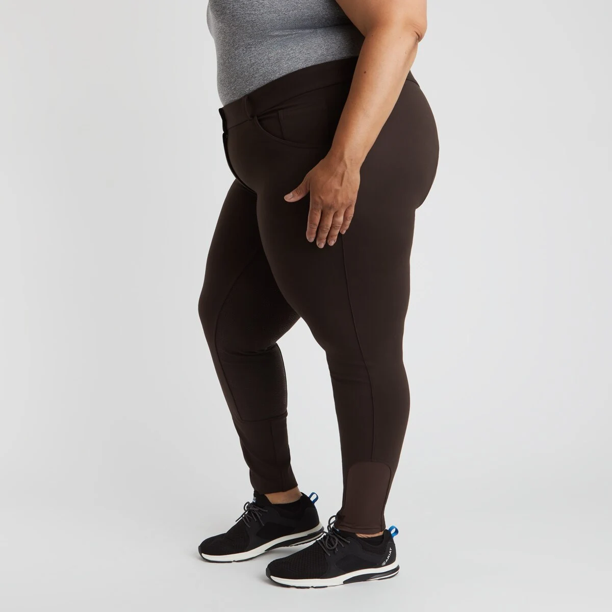 Piper Knit Mid-Rise Breeches By SmartPak - Full Seat - Clearance! 4 Piper Knit Mid-Rise Breeches By SmartPak - Full Seat - Clearance! - Image 2