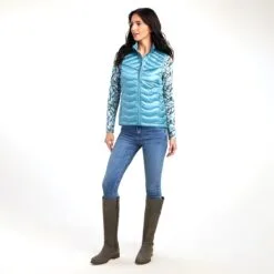 Ariat Ideal Down Vest - Clearance! -AU Equestrian Supplies Sales 2023 34573 iridescentarctic 4