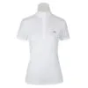 RJ Classics Aerial Short Sleeve Show Shirt W/37.5 Temperature Regulating Technology -AU Equestrian Supplies Sales 2023 34786 white