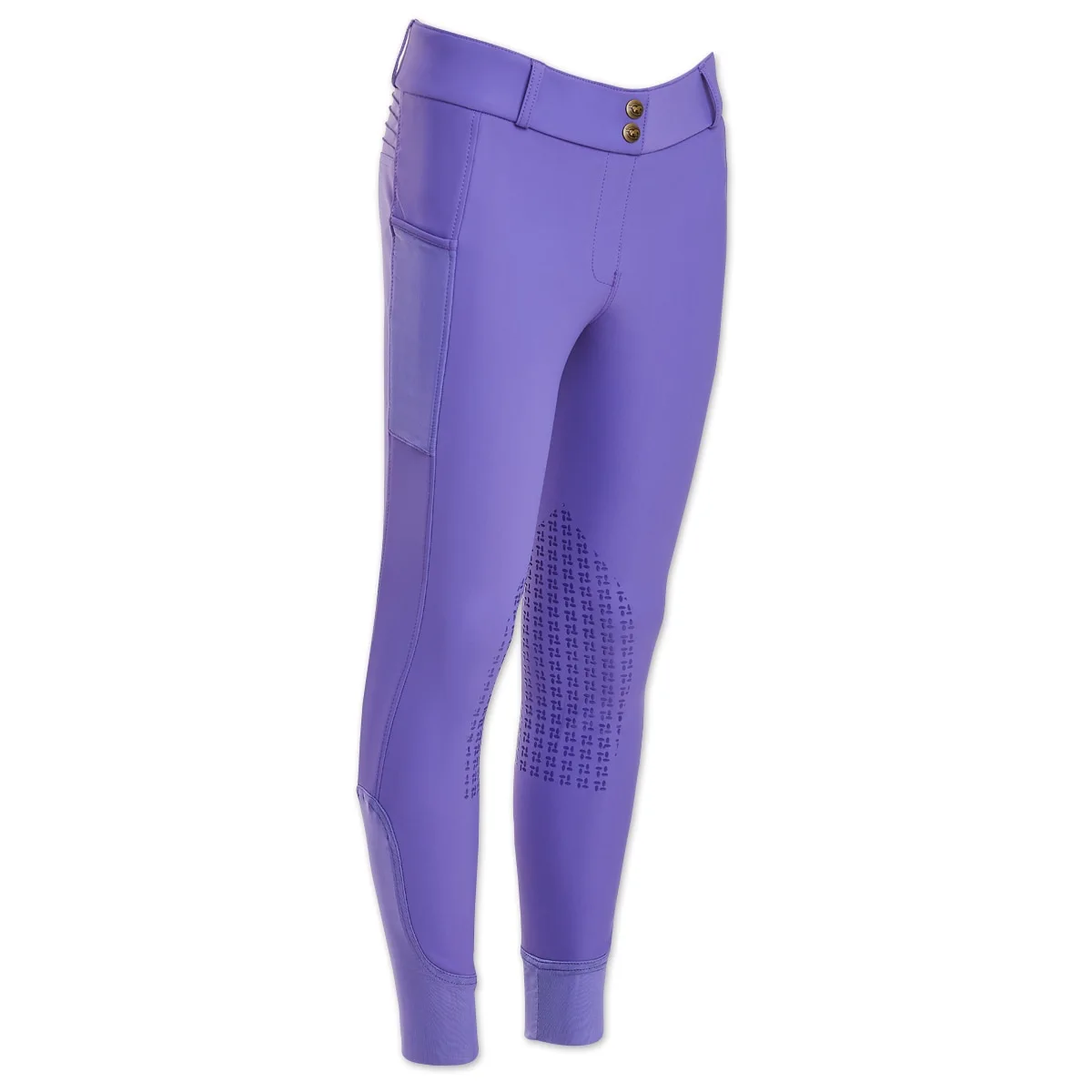 Piper Kids Fusion Breeches - Knee Patch By SmartPak - Clearance! 4 Piper Kids Fusion Breeches - Knee Patch By SmartPak - Clearance! - Image 2