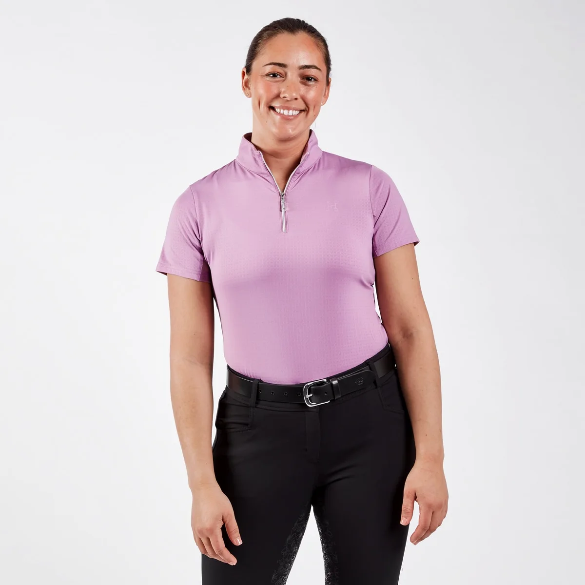 Hadley Sunshield 1/4 Zip Printed Short Sleeve By SmartPak - Clearance! 3 Hadley Sunshield 1/4 Zip Printed Short Sleeve By SmartPak - Clearance!