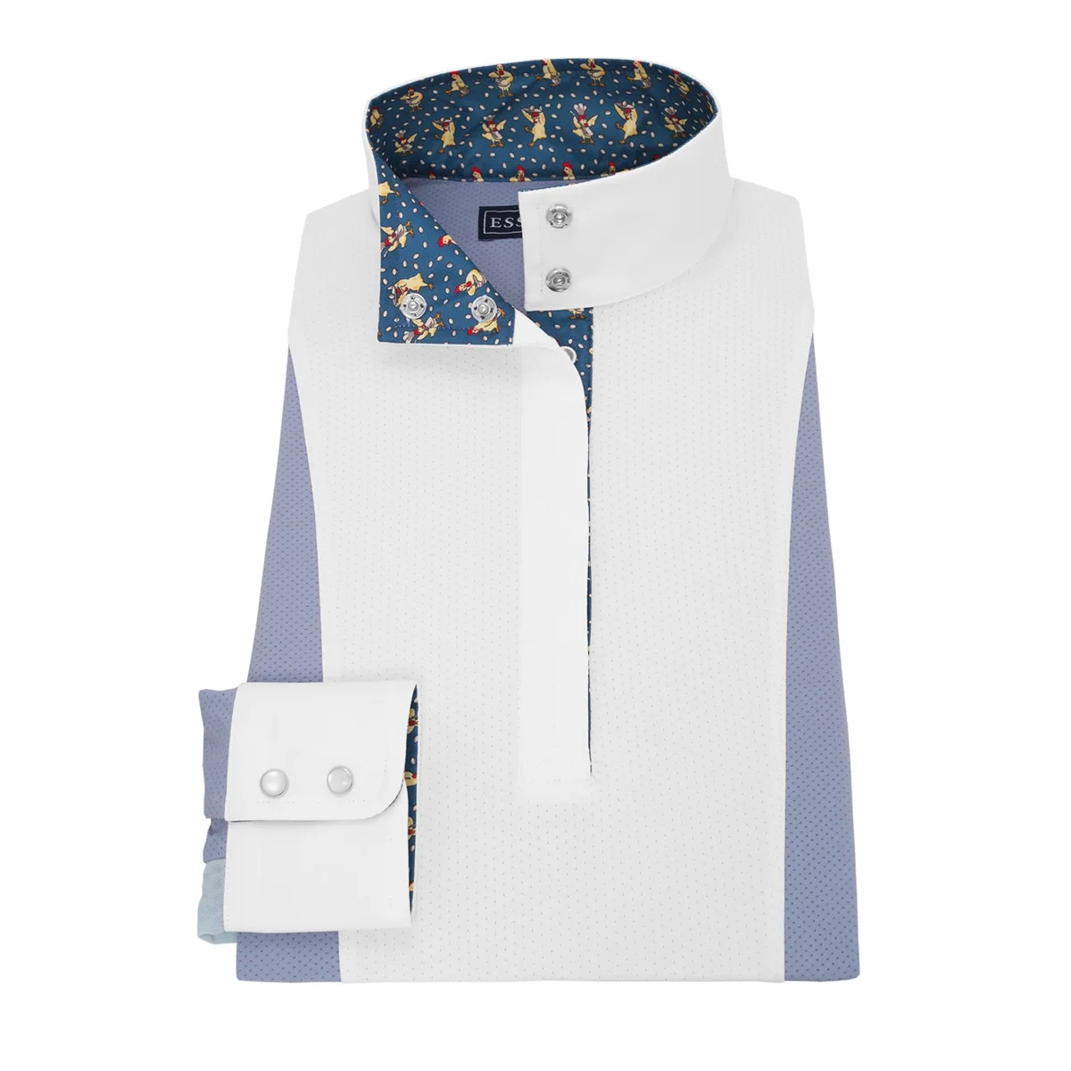 Essex Classics Luna Performance Long Sleeve Show Shirt 17 Essex Classics Luna Performance Long Sleeve Show Shirt - Image 15