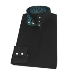Essex Classics Dusk Performance Long Sleeve Show Shirt -AU Equestrian Supplies Sales 2023 35499 blackrosette 1