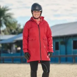 Piper Riding Raincoat - Clearance! 13 Piper Riding Raincoat - Clearance! -AU Equestrian Supplies Sales 2023 55 35135 35294 33431 darkpoppy lightpoppy blackwhite 3222